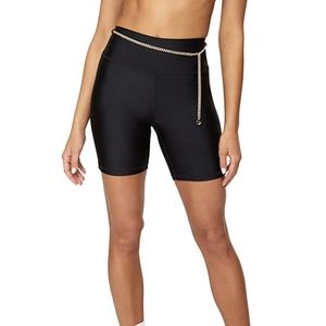 {WeWoreWhat} Brand New Chain Bike Short in Black